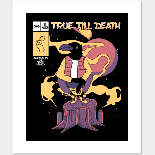 True Till Death Wall Art by NathanRiccelle